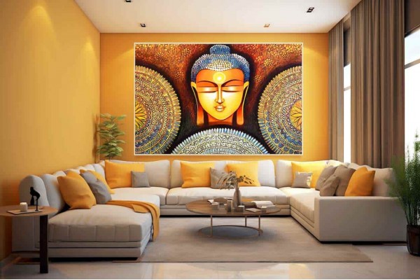 buddha paintings for living room high resolution modern art