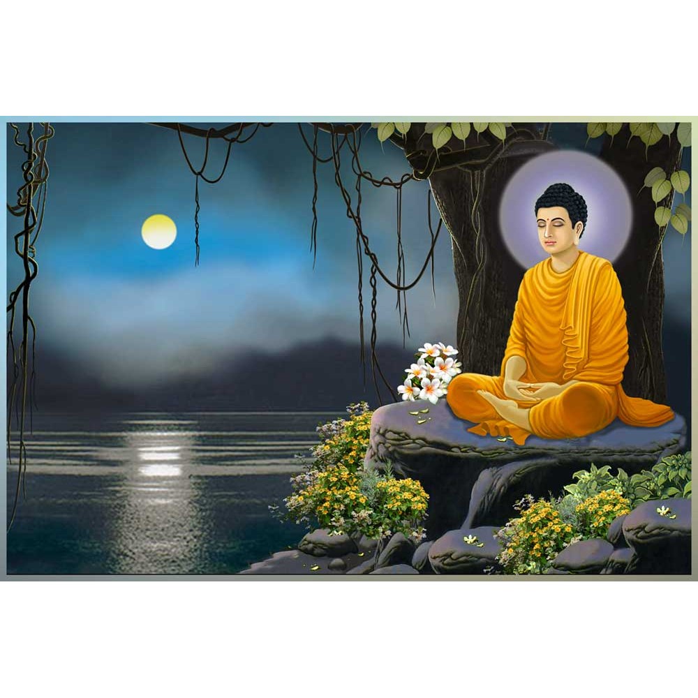 Buddha Painting For Living Room Buddha Art Painting   Buddha Painting For Living Room Buddha Art Painting 1000x1000w 