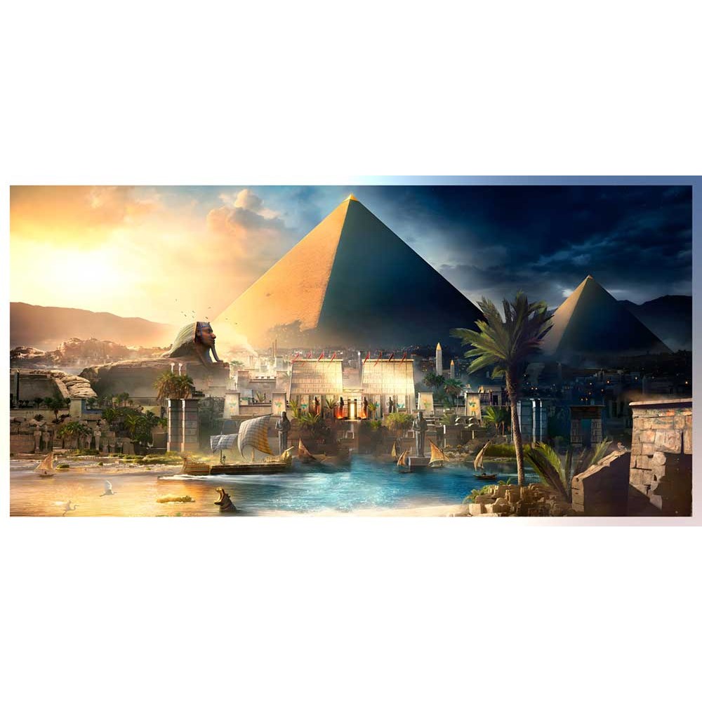 great giza pyramid Ancient egyptian Painting for home vastu