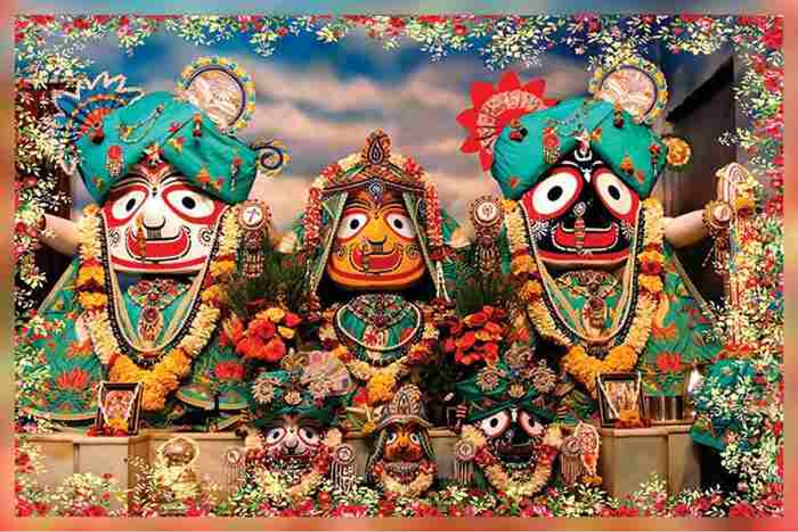 Puri Jagannath HD image Beautiful Jagannath Painting