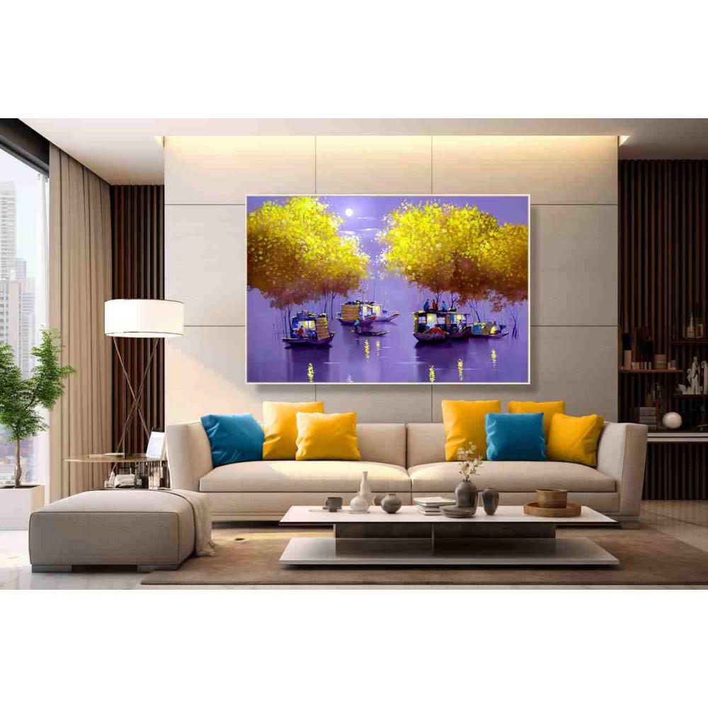 landscape painting wall scenery for living room