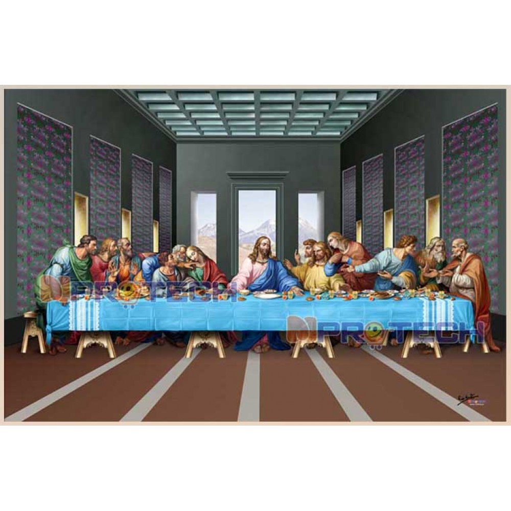 Best Last Supper Jesus Christ Painting For Living Room 63l