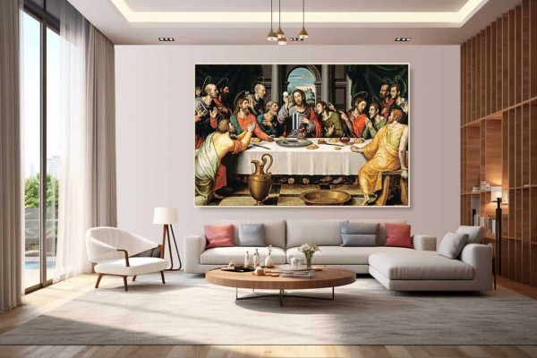 21 best last supper jesus christ painting on canvas