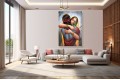 radha krishna paintings love wall canvas home vastu