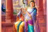 Radha Krishna Painting Romantic radha krishna love