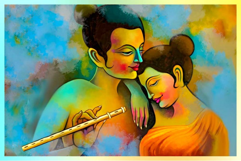 Bala Krishna Painting by Raju Ganta | Saatchi Art
