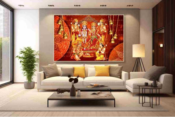 Ram Darbar ki photo Ram Darbar Painting Jai Siya Ram