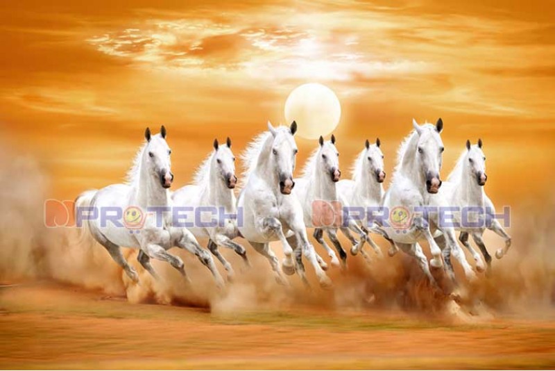 7 Running Horses Painting Vastu Direction Importance and Significance