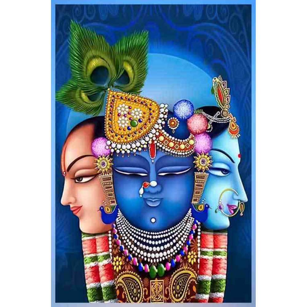 Best shreenathji mahaprabhuji yamunaji wall canvas 04